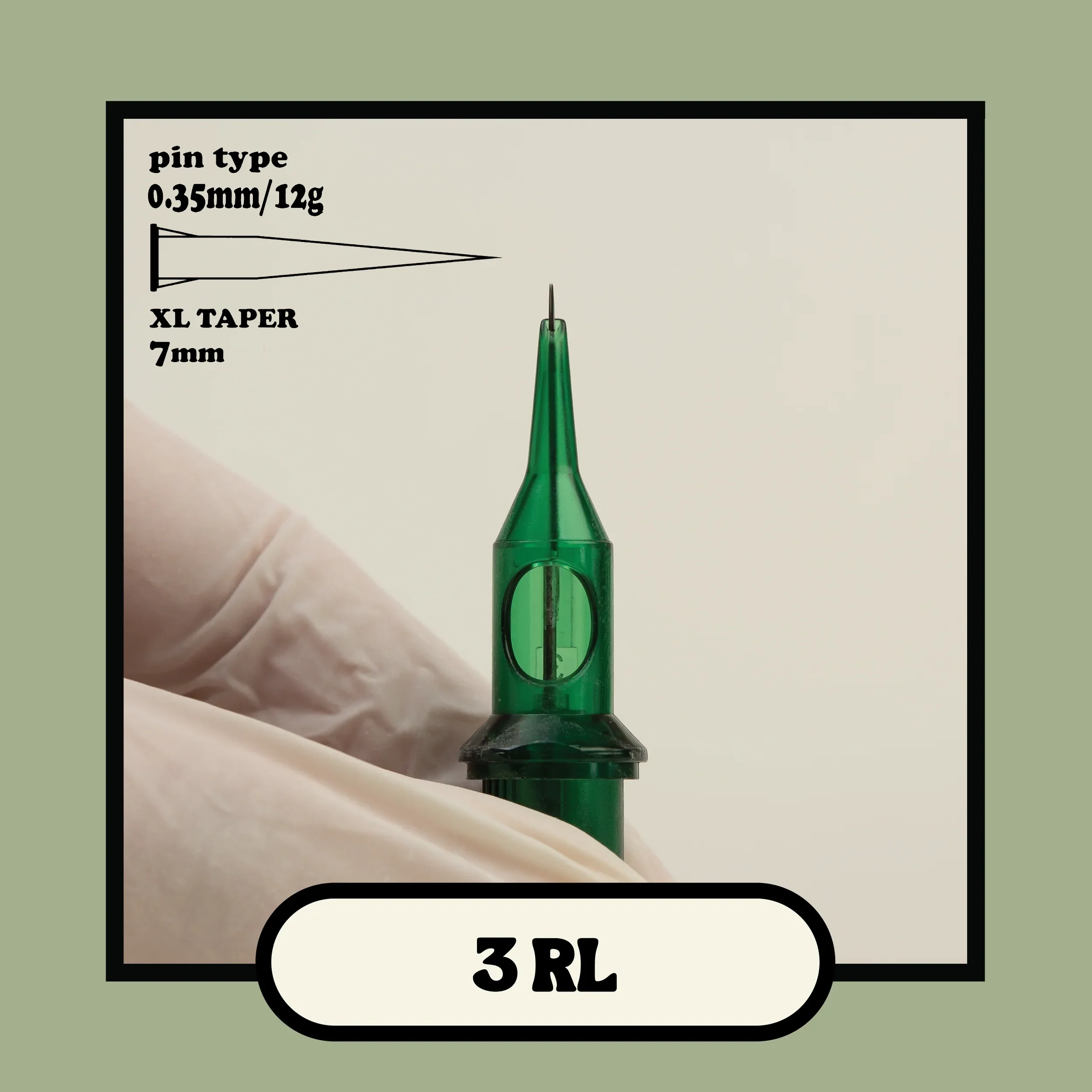 CREAM GREEN CARTRIDGES - Image 3