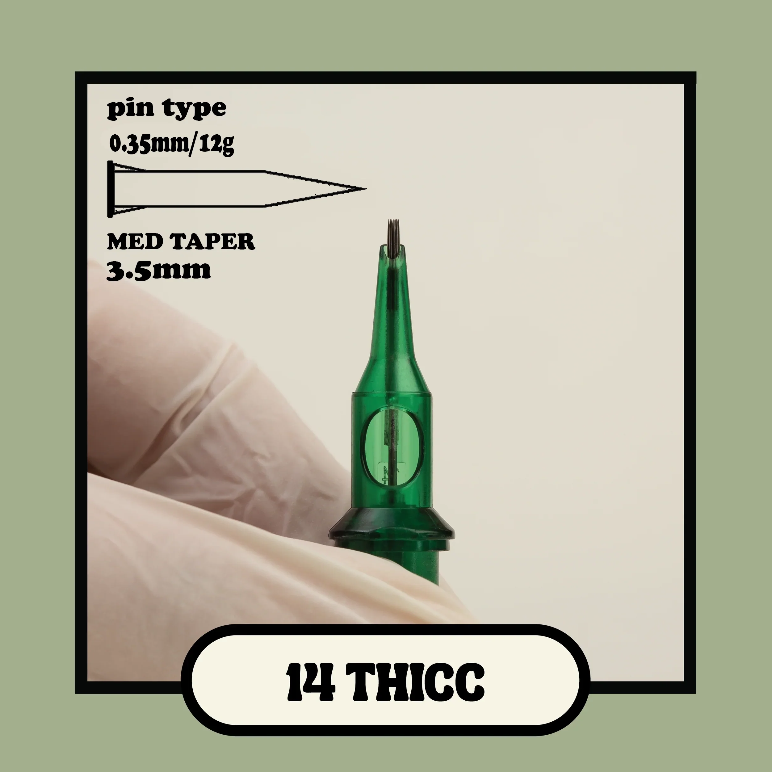 CREAM GREEN CARTRIDGES - Image 8